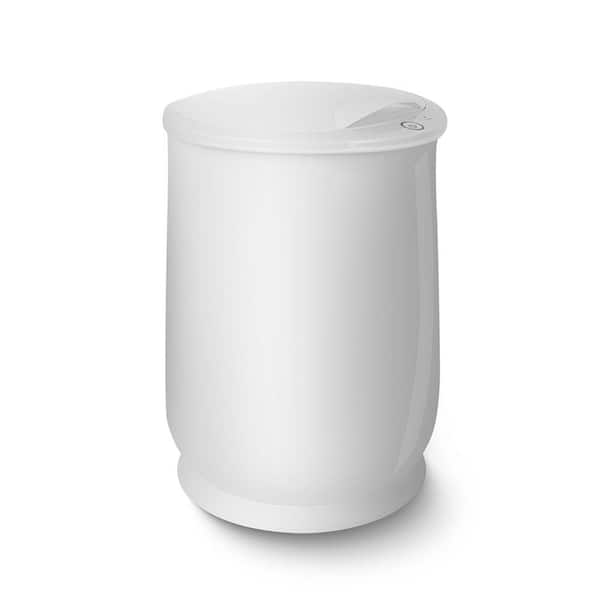 Adrinfly Single Electric Plug-in Towel Warmer in White for Bathroom, Fits Up to 2-Oversized Towels, Bathrobes, Blankets, PJs