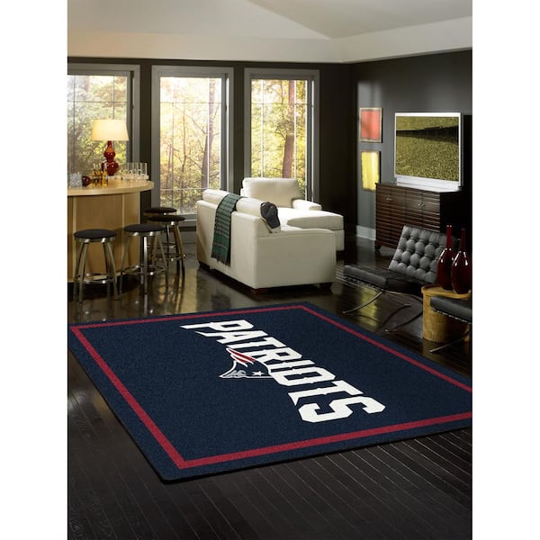 NFL 4 ft. x 6 ft. New England Patriots spirit rug