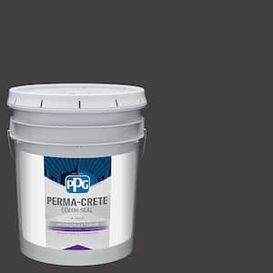 Color Seal 5 gal. PPG1001-7 Black Magic Satin Interior/Exterior Concrete Stain