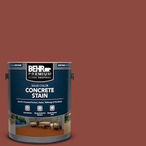 1 gal. #PFC-10 Deep Terra Cotta Solid Color Flat Interior/Exterior Concrete Stain