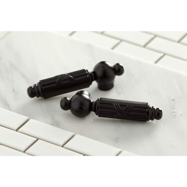 Georgian 2-Handle Standard Kitchen Faucet with Side Sprayer in Oil Rubbed Bronze