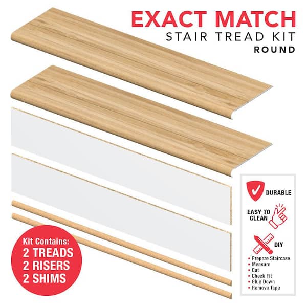 VERSATRIM Lakeside Hill Oak 6.5 mm x 46 in. x 12 in. Exact Match
