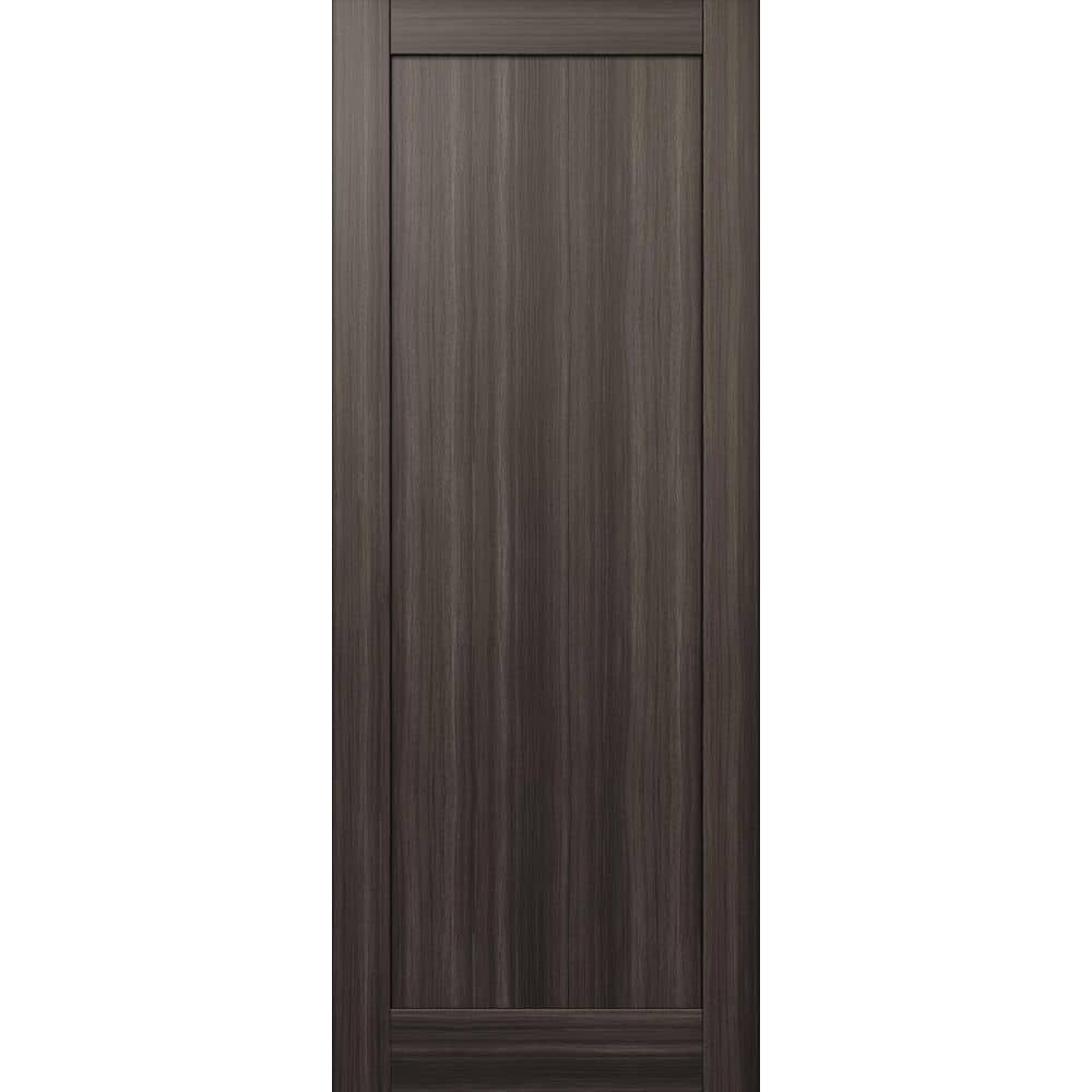 Shaker 1 Panel N 24 in. х 80 in. No Bore Gray Oak Solid Composite Core Wood Interior Door Slab price history on PriceWatchPro