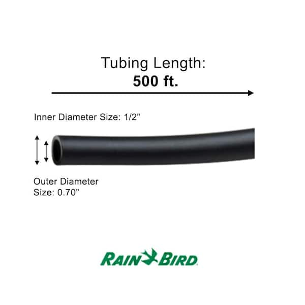 1/2 in. (0.70 in. O.D.) x 500 ft. Distribution Tubing for Drip Irrigation