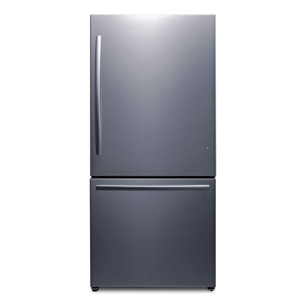 31 in. W 17.2 cu. ft. Bottom Freezer Refrigerator with Ice Maker in Stainless Steel, Counter Depth price history on PriceWatchPro