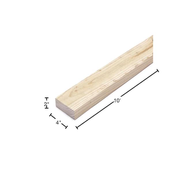 WeatherShield 2 in. x 4 in. x 10 ft. #2 Prime Ground Contact