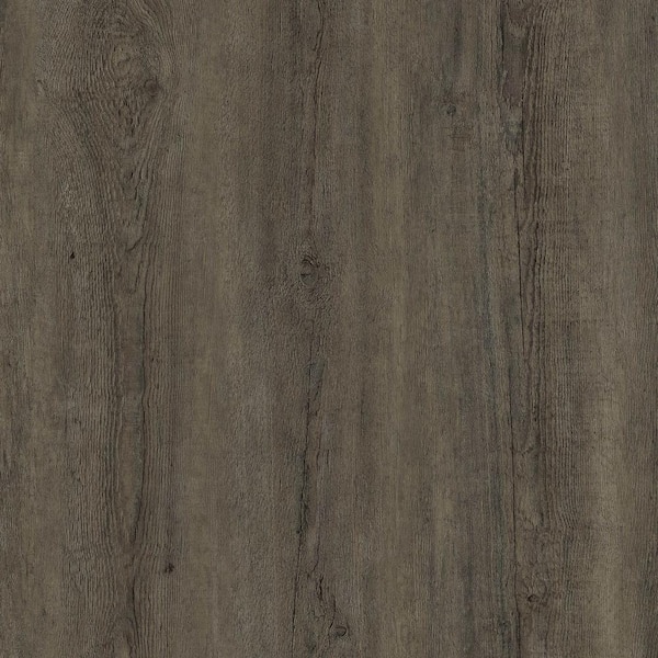 6 in. W x 48 in. L Grey Oak Glue Down Vinyl Plank Flooring (36 sq. ft. / case)