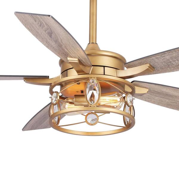 gold ceiling fan home depot