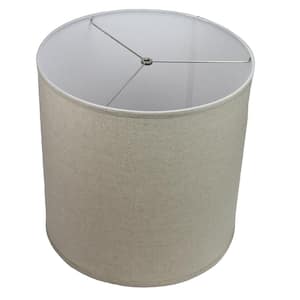 beige lampshade for lamp