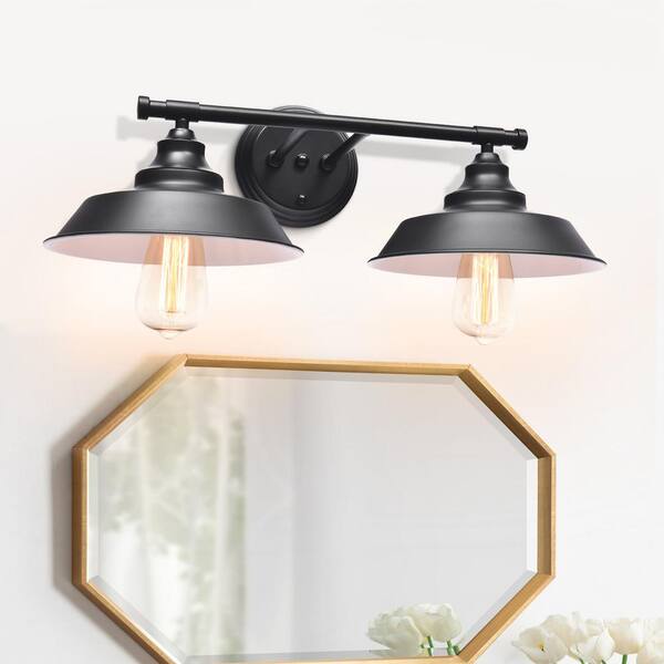 rustic vanity lights home depot