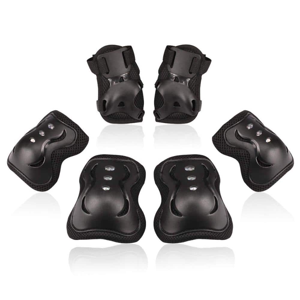 Kids Youth 6-Piece Knee Elbow Wrist Protective Gear Set for Skateboarding Roller Skating BMX Bike Cycling Scooter price history on PriceWatchPro