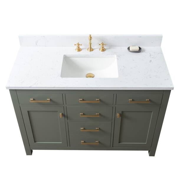 SUDIO Jasper 48 in. W x 22 in. D Bath Vanity in Vintage