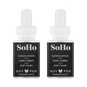 Guy Fox - Soho - Fragrance Refill - Smart Vial - Dual Pack for Pura Smart Fragrance Diffusers