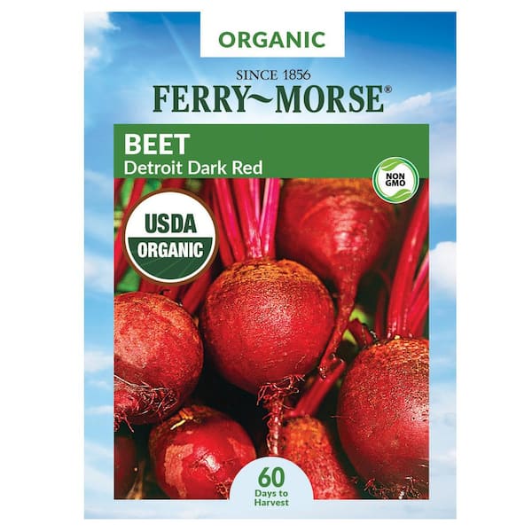 Ferry-Morse Organic Beet Detroit Dark Red Vegetable Seed