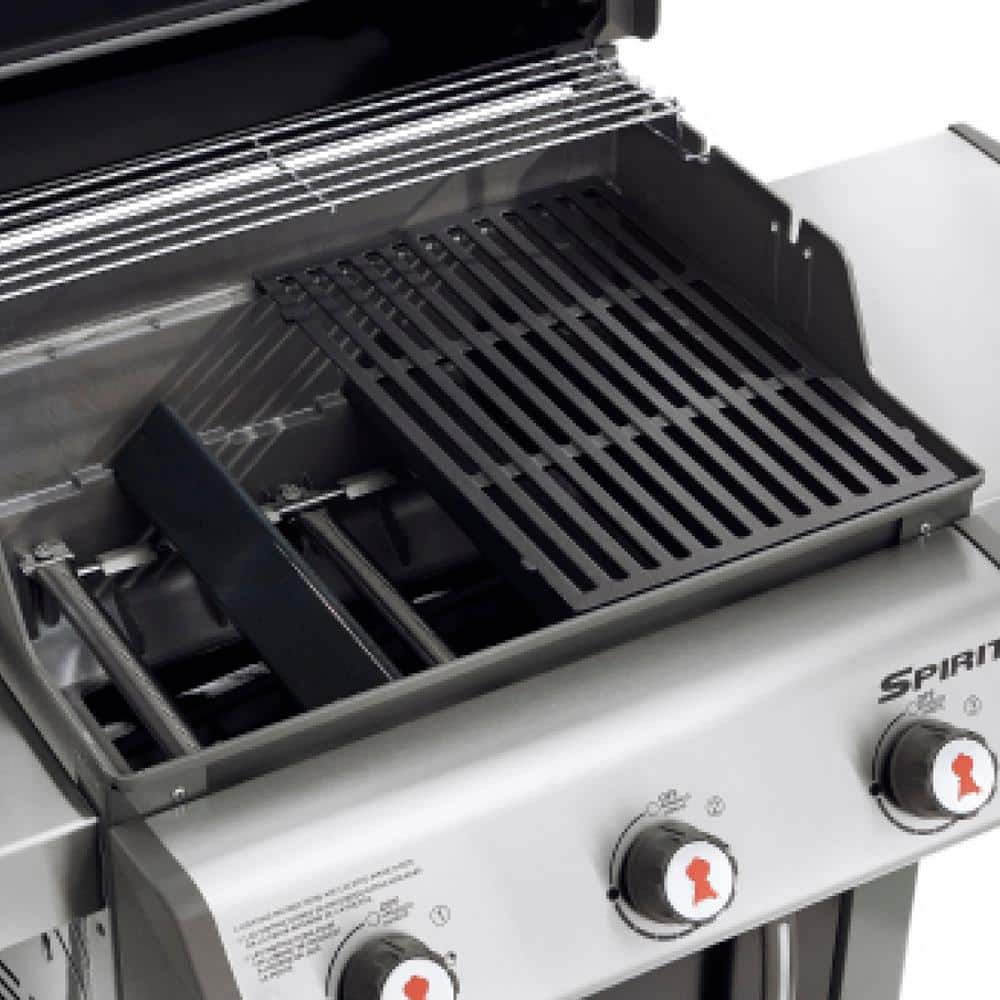 Black Porcelain Enamel-Coated Gas Grill Flavorizer Bars Set