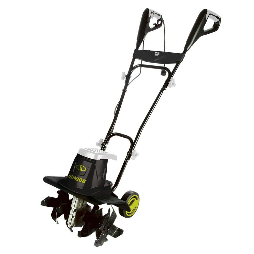 16 in. 12 Amp Electric Garden Tiller/Cultivator with Safety Glasses price history on PriceWatchPro