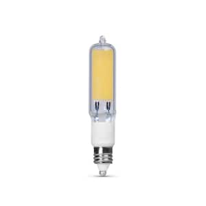 35-Watt Equivalent Bright White (3000K) T4 Mini Candelabra E11 Base Decorative LED Light Bulb