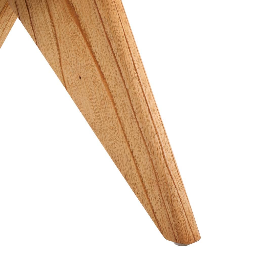 Beige and Natural High Back Rattan Cane Dining Side Chair