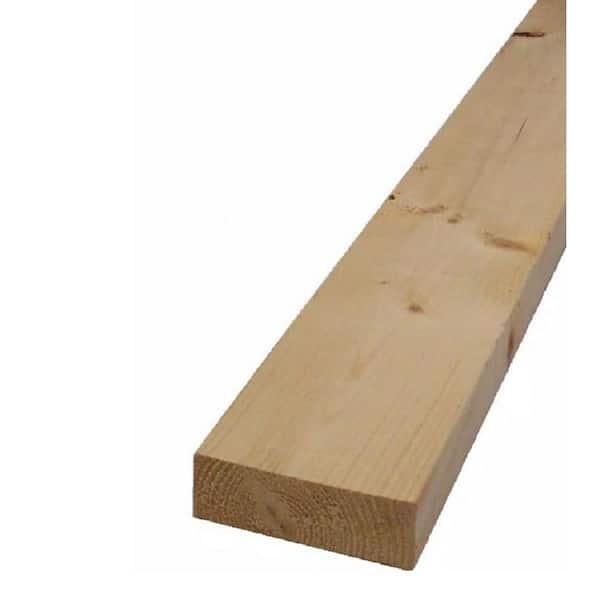 2 in. x 4. in x 116-5/8 in. FIR #2 Standard Grade