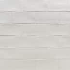 Catalina White 3 in. x 6 in. Polished Ceramic Subway Wall Tile (5.38 sq. ft./case)