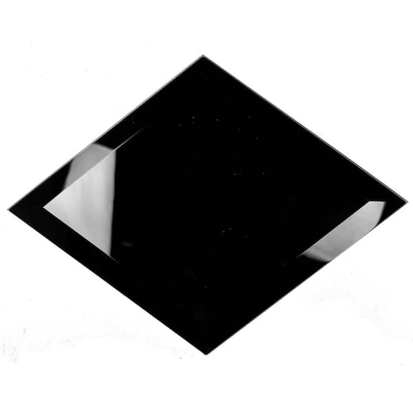 Reflections Gold 3 in. x 12 in. Beveled Glass Mirror Subway Wall Tile (14 sq.ft./Case)