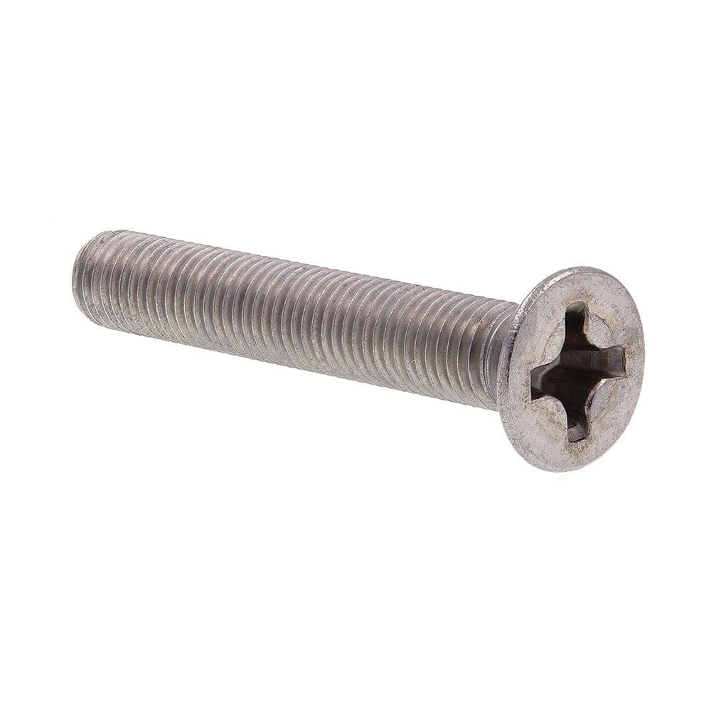 Prime-Line 5/16 in.-24 x in. Grade 18-8 Stainless Steel Phillips Drive  Flat Head Machine Screws (10-Pack) 9002212 The Home Depot