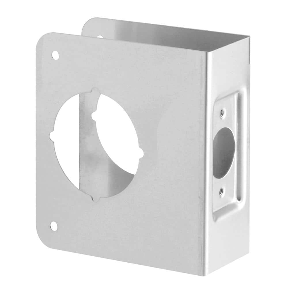 Lock and Door Reinforcer, 2-1/8 in. x 2-3/4 in. x 1-3/4 in., Stainless Steel, Recessed price history on PriceWatchPro