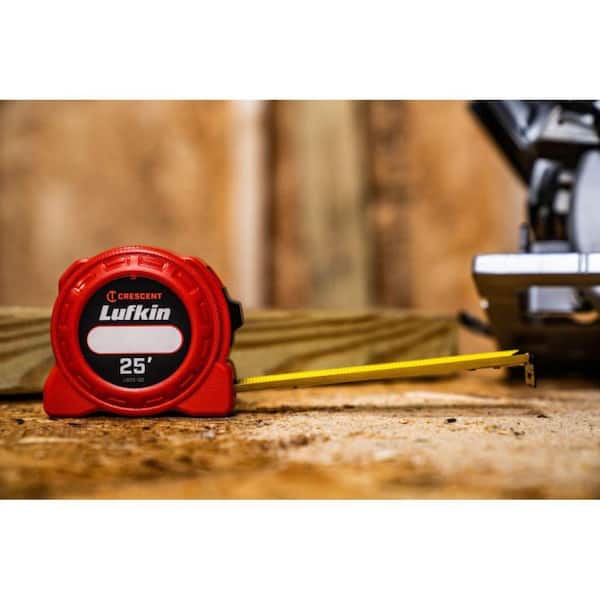 WEN 25 ft. Tape Measure with Automatic Brake and Dual-Release Triggers