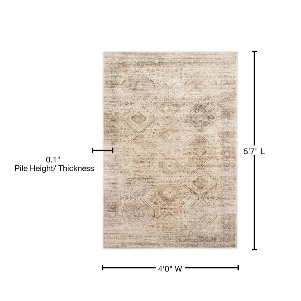 Gray Hand-Knotted Wool and Viscose Rectangular Rug 10' x 14'