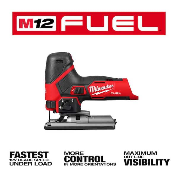 M12 12V Fuel Lithium-Ion Cordless Jig Saw (Tool-Only)
