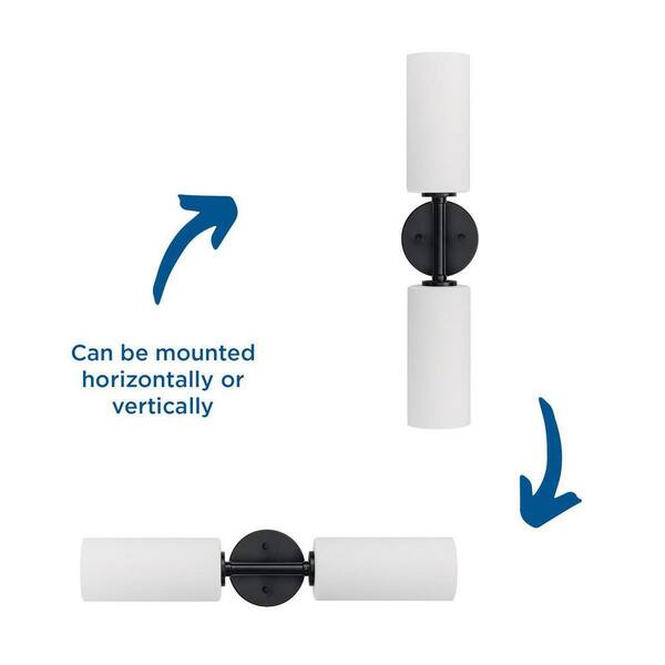 Progress Lighting Cofield Collection 22-1/2 in. 2-Light Matte