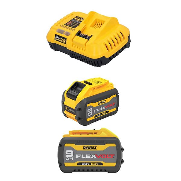 FLEX VOLT 20-Volt/60-Volt MAX Lithium-Ion Starter Kit with (2) 9.0 Ah Battery Packs and Charger