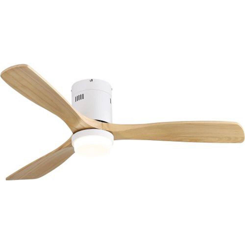 Avex 52 in. Smart Indoor White Standard Ceiling Fan with Remote Control and Dimmable Integrated LED price history on PriceWatchPro