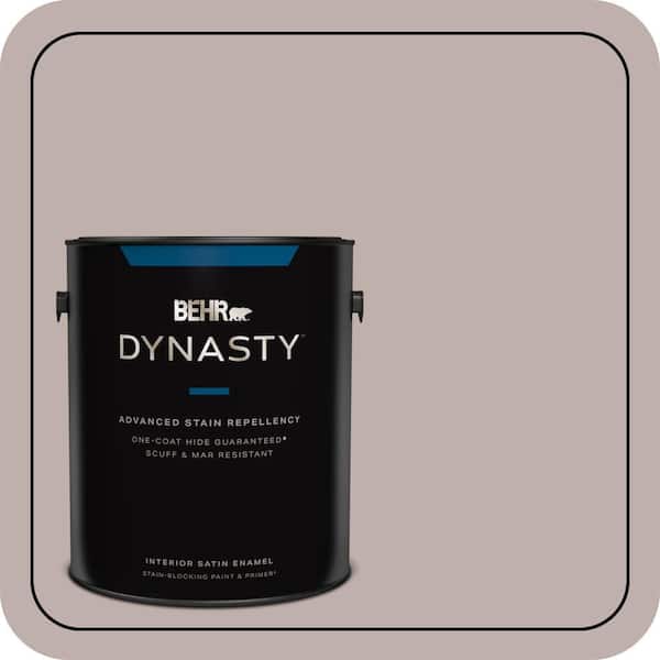 BEHR DYNASTY 1 gal. #740A-3 Oak Ridge Satin Enamel Interior Stain-Blocking Paint and Primer