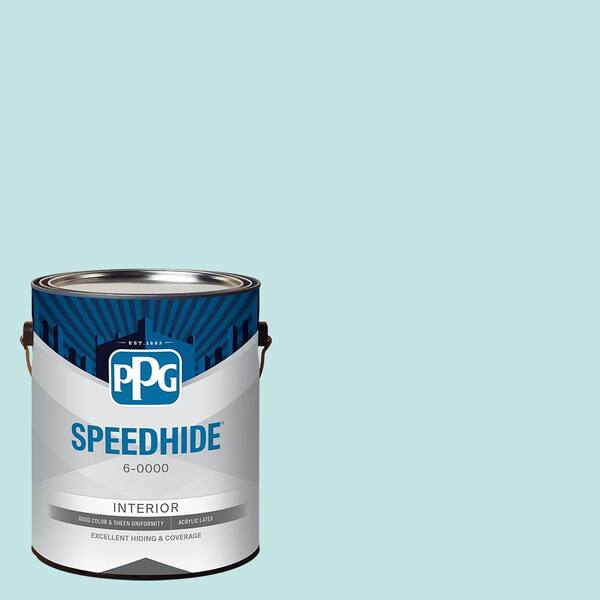 SPEEDHIDE 1 gal. PPG1231-2 Swan Lake Eggshell Interior Paint