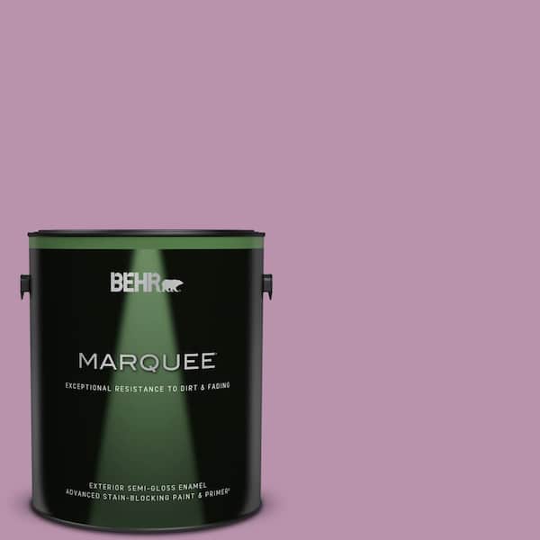 BEHR MARQUEE 1 gal. #680D-5 Bed of Roses Semi-Gloss Enamel Exterior Paint & Primer