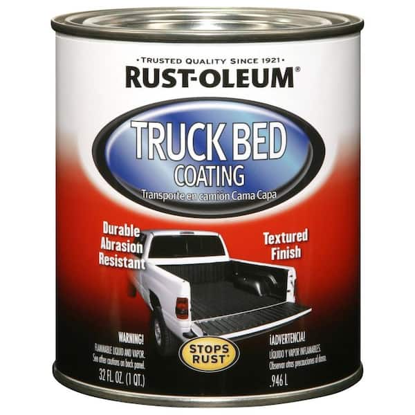 Rust-Oleum Automotive 1 qt. Black Low VOC Truck Bed Coating (4-Pack)