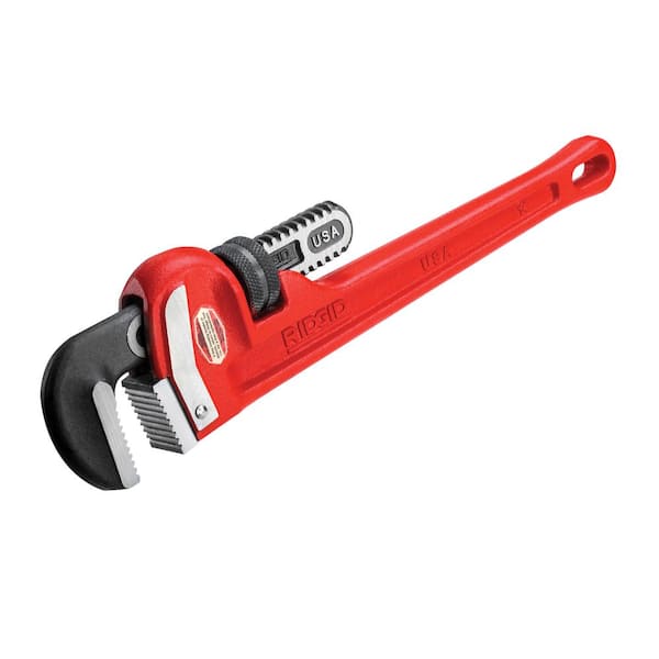 RIDGID Pipe Wrench Plumbing Adjustable Jaw Aluminum Hand Tool Heavy Duty 14 inch 