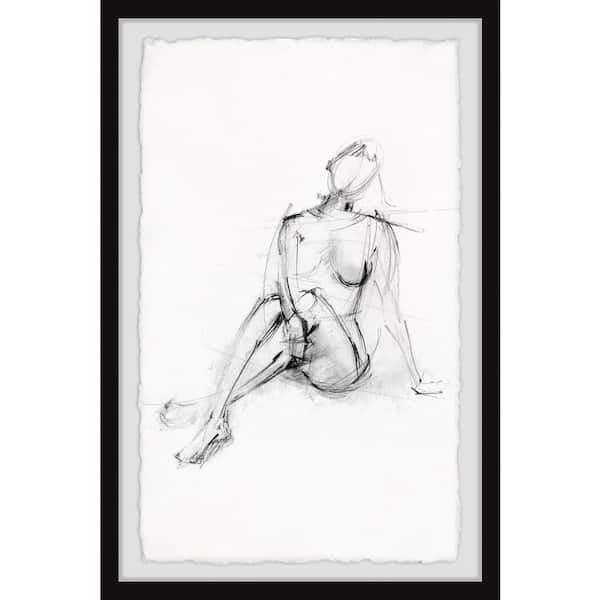 Unbranded "Keep on Shining" by Marmont Hill Framed People Art Print 45 in. x 30 in.