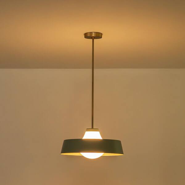 SULLO DOME 1 オリーブグリーン RRTYO Alnora 1-Light Modern Green Dome Pendant Light with