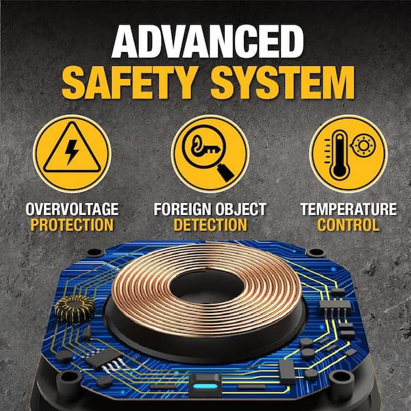 デウォルト　ワイヤレスチャージャー Amazon.com: DEWALT Heavy Duty Wireless Charger, 10W Max Fast