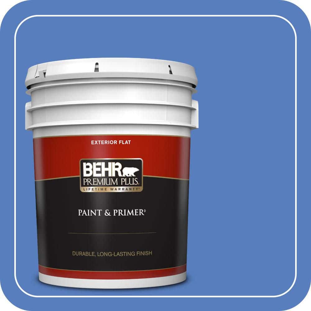 5 gal. #MQ4-25 Blue Iolite Flat Exterior Paint & Primer price history on PriceWatchPro