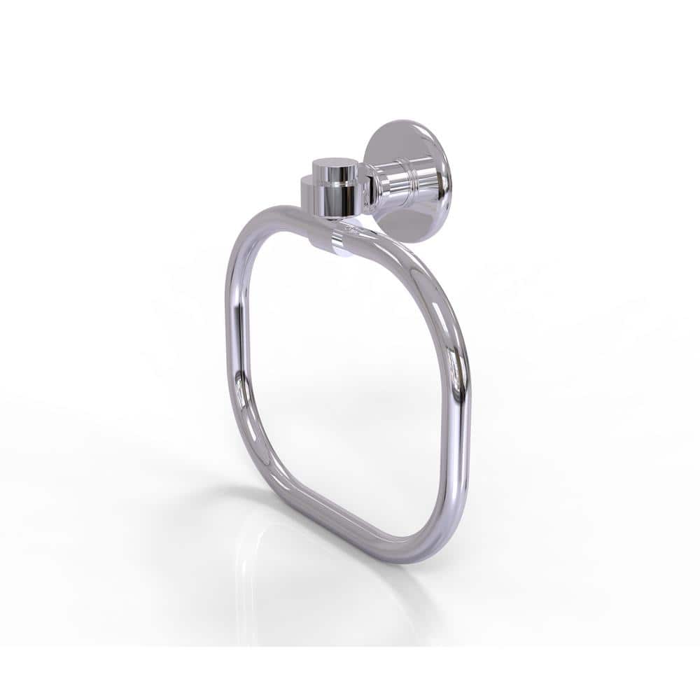 Polished Nickel Wall Mounted Towel Ring