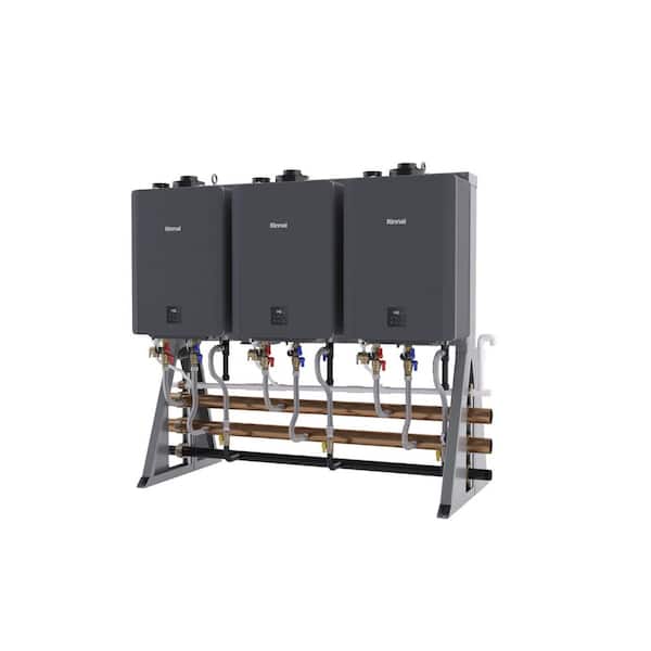 Rinnai TRS Inline Free Standing 3-Unit Tankless Water Heater