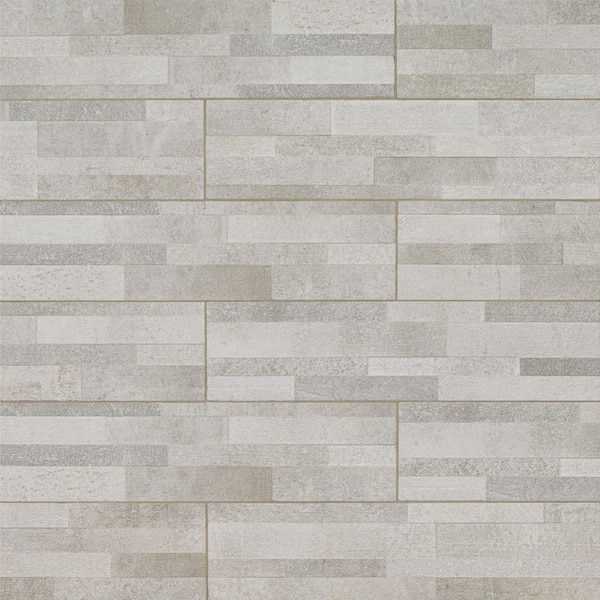 MSI Nora Sterling Ledger Panel 6 in. x 24 in. Textured Matte Porcelain Wall Tile (528 sq. ft./Pallet)