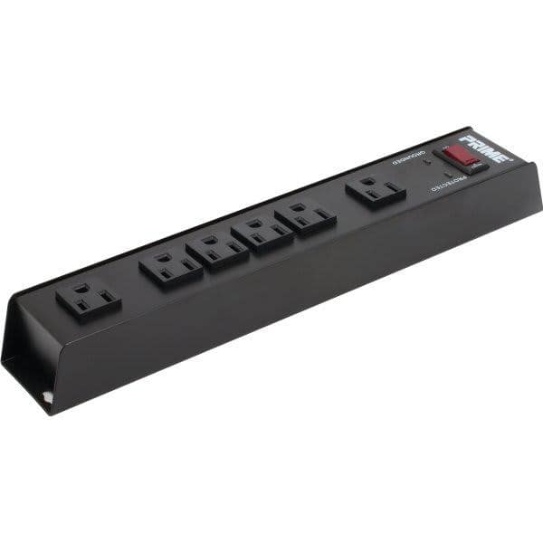 Generic Prime Wire & Cable 15A 6-Outlet Surge Protector - 300046 300046 ...