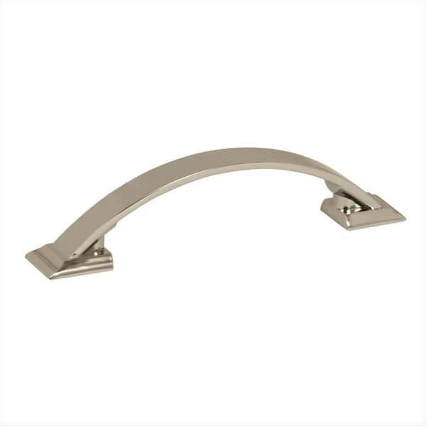 Amerock Candler 3 in. (76mm) Classic Polished Nickel Arch Cabinet Pull