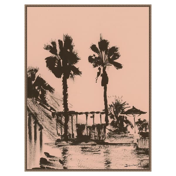 Amanti Art Holiday by Dan Hobday 1-Piece Floater Frame Canvas Giclee Nature Art Print 42 in. x 32 in.