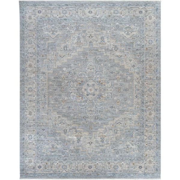 Warwick Light Gray 8 ft. x 10 ft. Indoor Area Rug