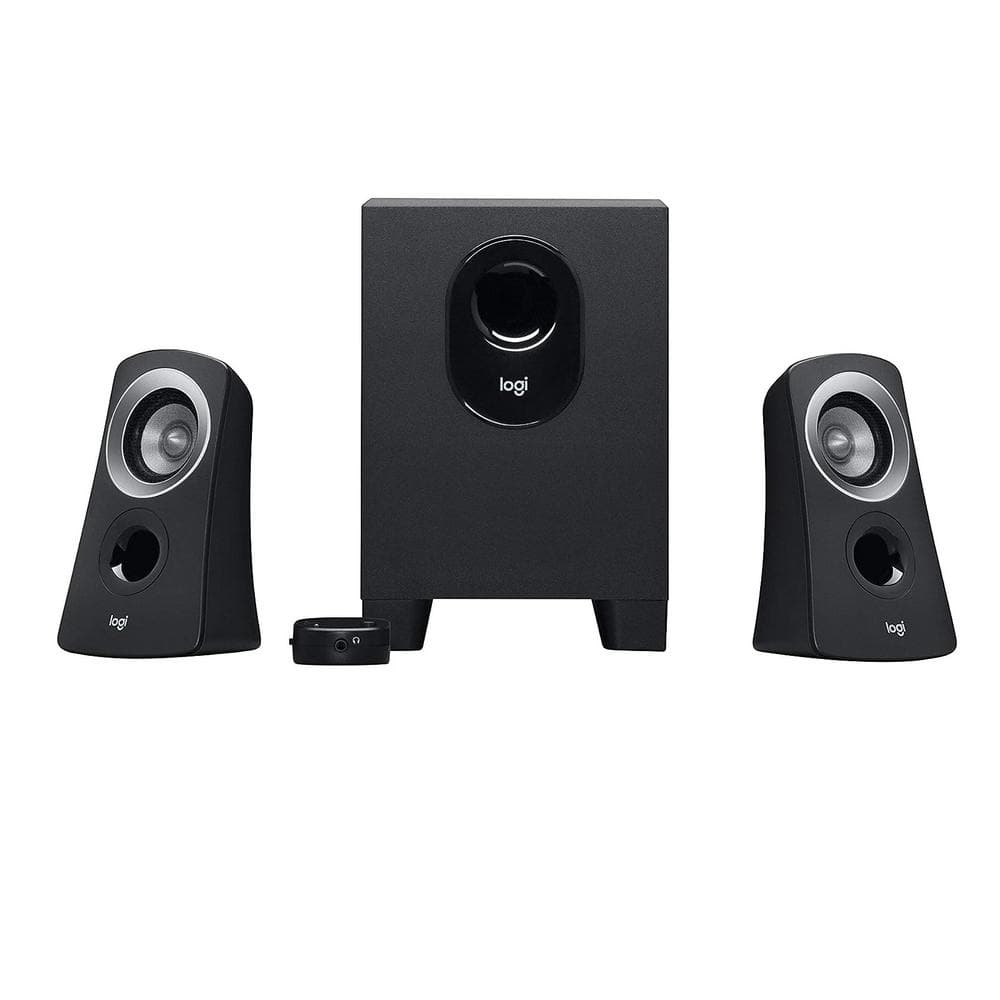 2.1 Multimedia Speaker System with Subwoofer 50 Watts Peak Power, Strong Ba